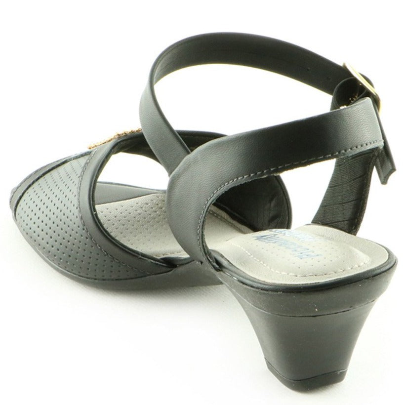 Black Sandals for Women (548.004) - SIMPLY SHOES HONG KONG