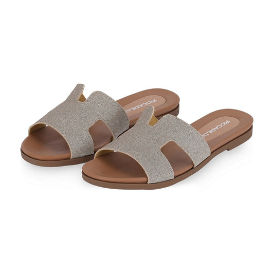 Champagne Sandals for Women (418.048)