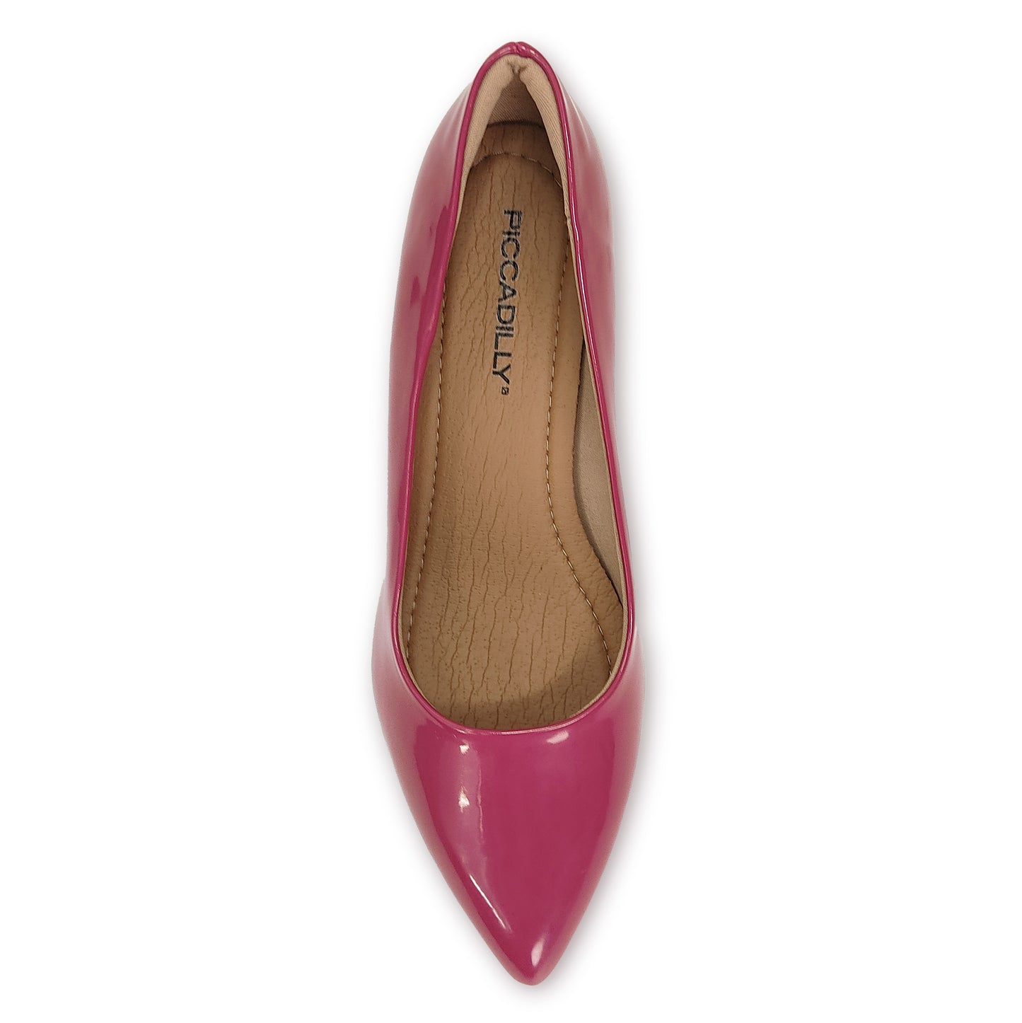 Fuschia Patent Ladies Pumps (738.002)