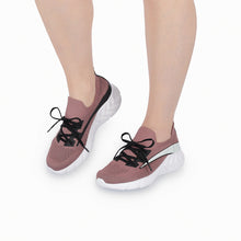 Mauve Flyknit Sneakers for Women (993.002)