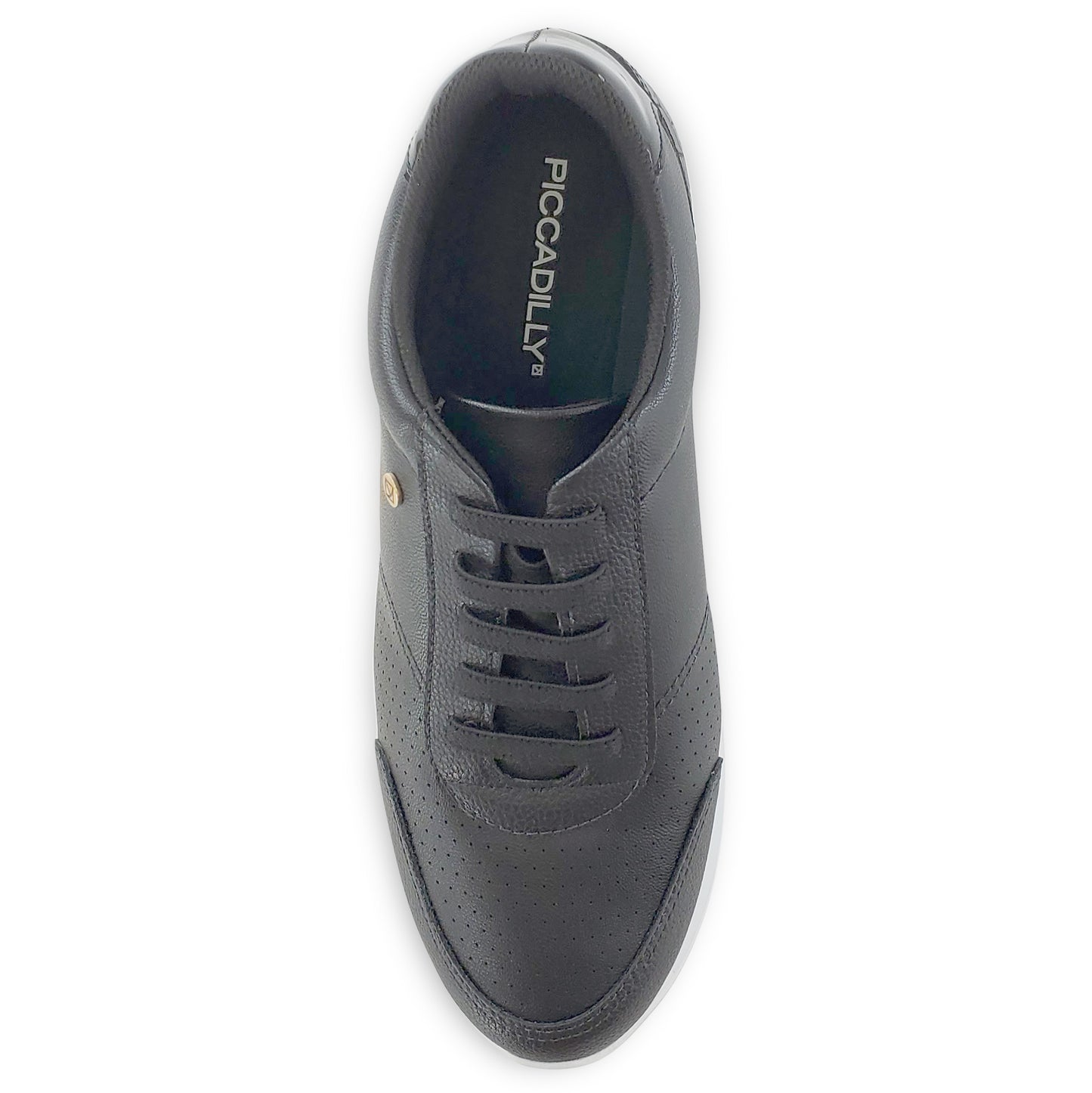 Black Croco Sneakers for Women (996.003)