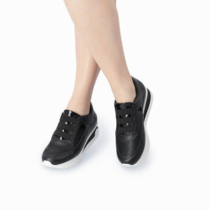 黑色能量系列女款波鞋（996.017）