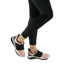 Rose/Black Plain Sneakers for Women (983.001) - SIMPLY SHOES HONG KONG