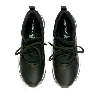 Black ENERGY Sneakers for Women (983.002) - SIMPLY SHOES HONG KONG