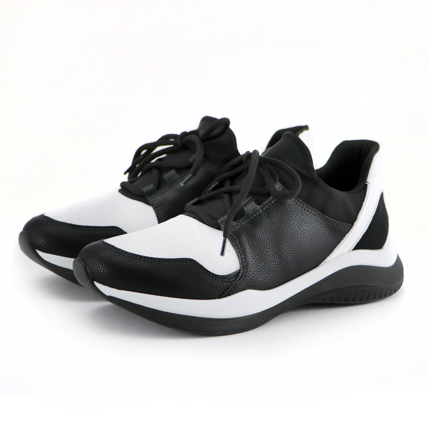 Black/White ENERGY Sneakers for Women (983.003) - SIMPLY SHOES HONG KONG