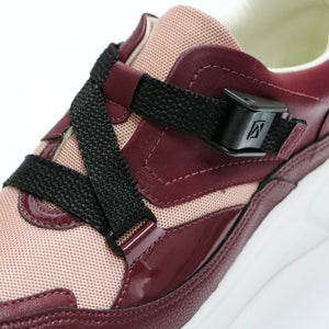 Burgundy Sneakers for Women (986.003) - SIMPLY SHOES HONG KONG