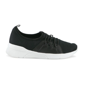 Black/White Sneakers for Women (970.037) - SIMPLY SHOES HONG KONG