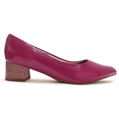 Fuschia Patent Ladies Pumps (738.002)