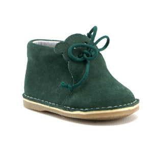Green Soft suede with lace infant Boots (SS-7076) - SIMPLY SHOES HONG KONG