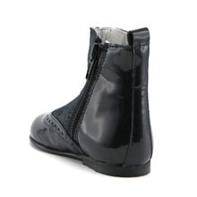 Black patent party boots (SS-7090) - SIMPLY SHOES HONG KONG