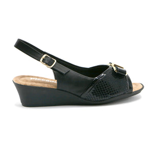 Black sandals for Women (153.007) - SIMPLY SHOES HONG KONG