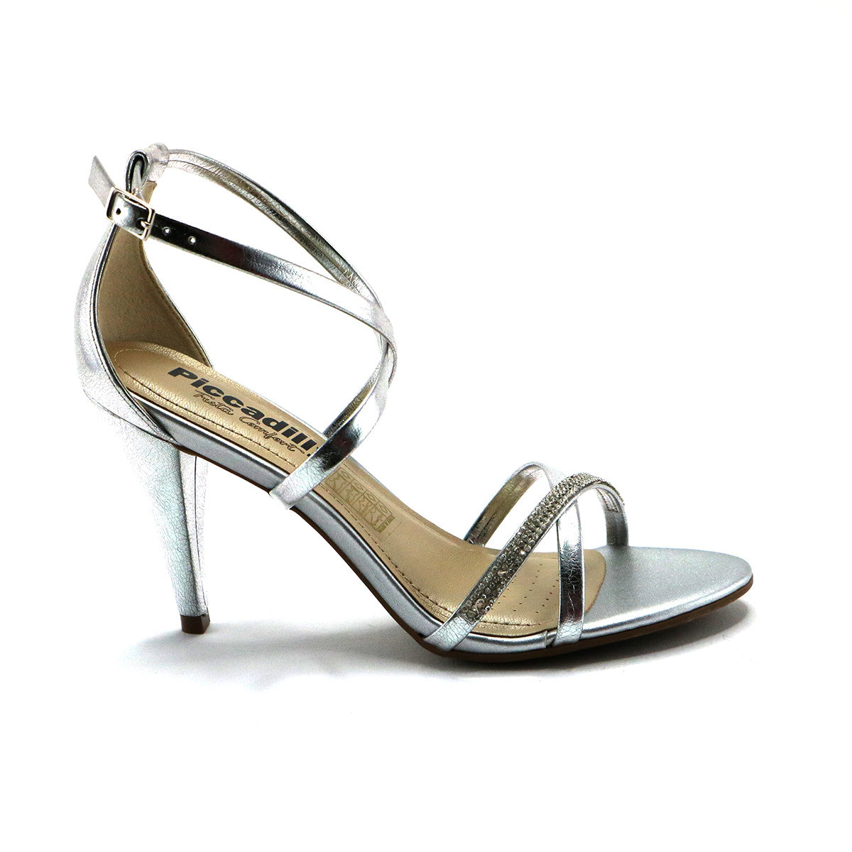 Silver Sandals for Women (737.003) - SIMPLY SHOES HONG KONG