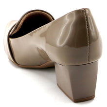 Taupe Pat Pumps for Womens (744.039) - SIMPLY SHOES HONG KONG