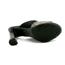 Black /Gold High Heel Sandal for Womens (614.009) - SIMPLY SHOES HONG KONG