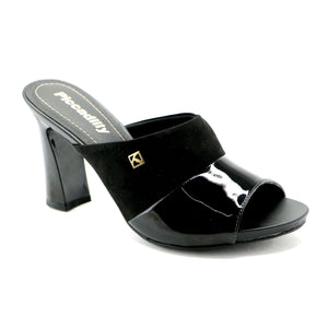 Black High Heel Sandal for Womens (614.009) - SIMPLY SHOES HONG KONG